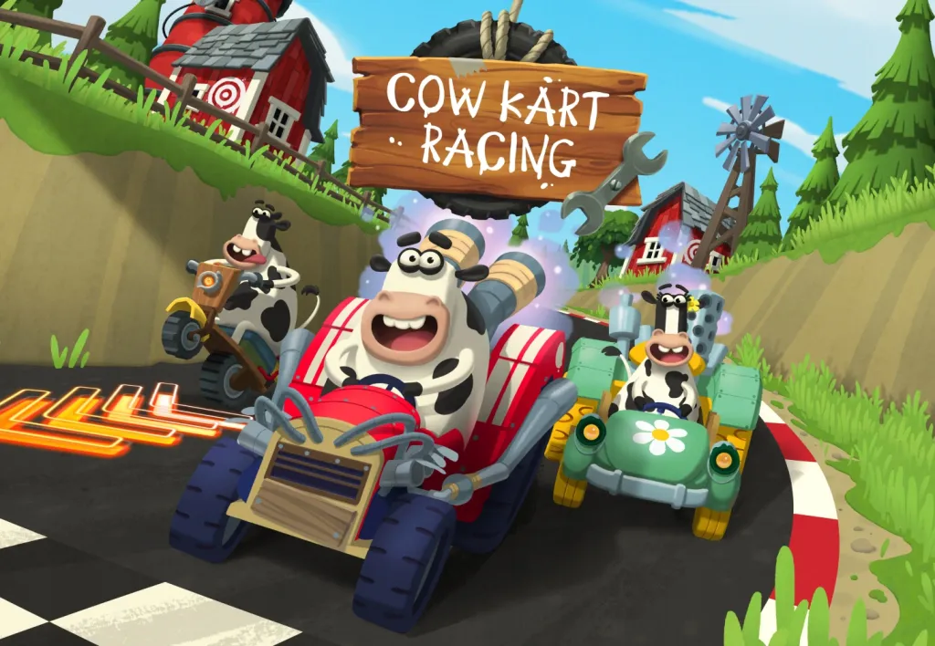 Cow Karts Card